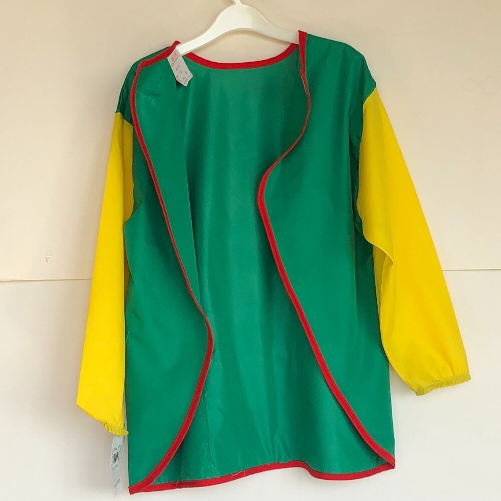 NWT Kid Long Sleeve Craft Smock Apron w/3 Pockets Made in Quebec by Creation MK - Picture 7 of 13